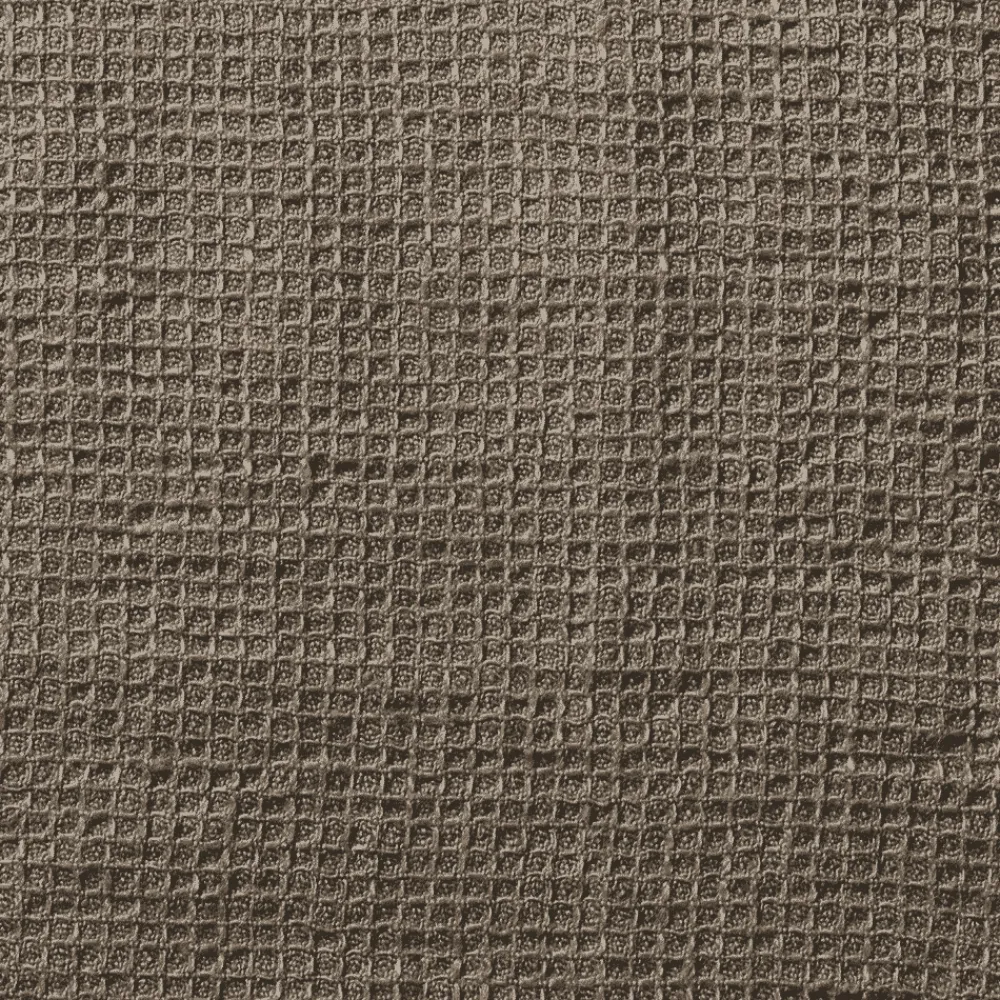 200 LINTEX Serviette de bain en lin - Nid d'abeille - Brun Cha Iro