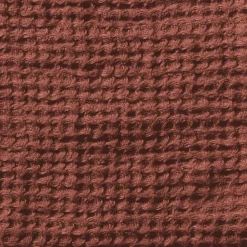 200 LINTEX Serviette de bain en lin - Waffle - Rouge Urushi