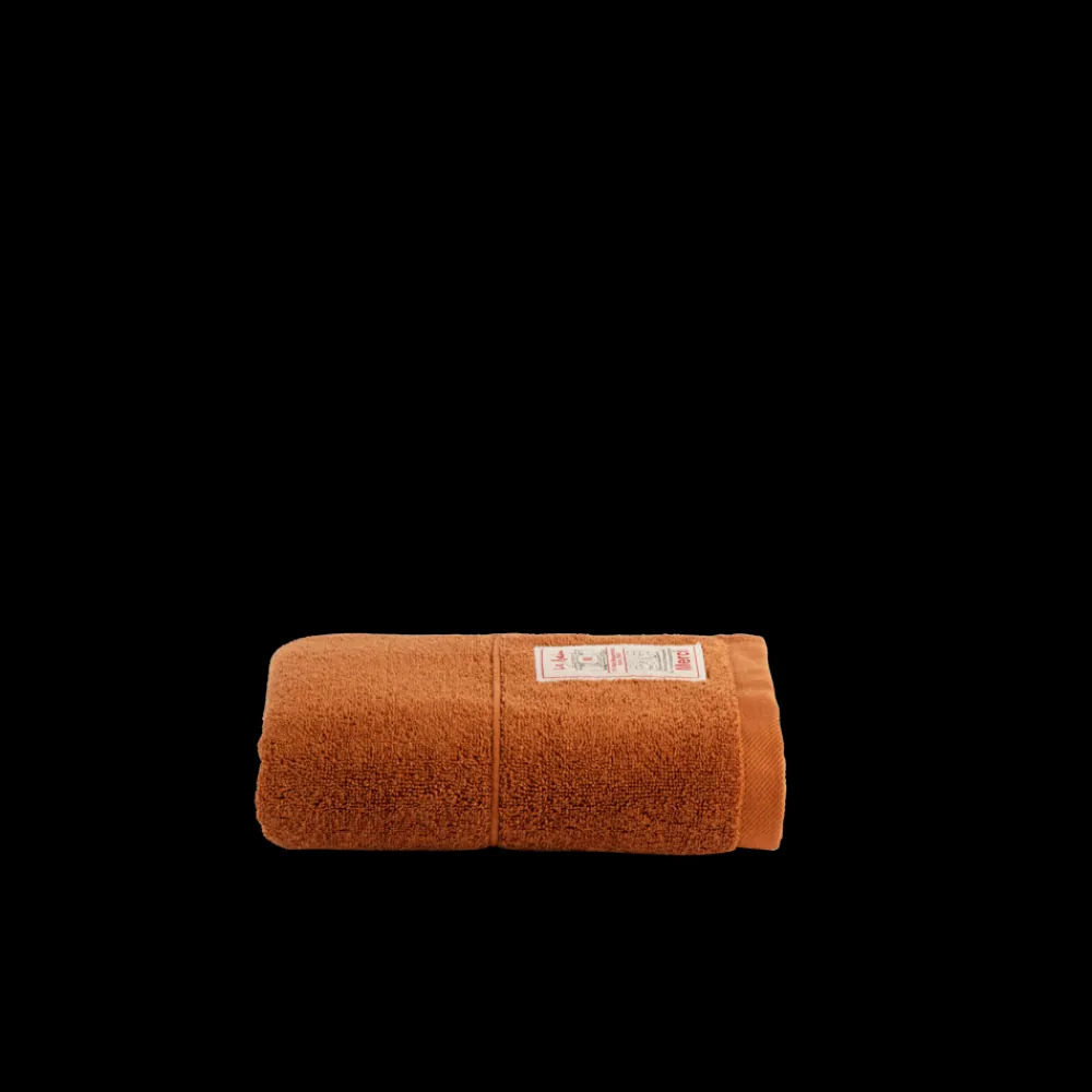 2100 GAZEX Serviette de bain en éponge - Brique de Sienne