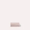 200 LINTEX Serviette de bain invité en lin - Nid d'abeille - Beige Rosé