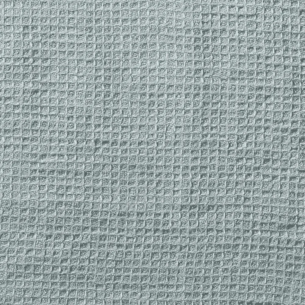 200 LINTEX Serviette de bain invité en lin - Nid d'abeille - Gris Vésuve