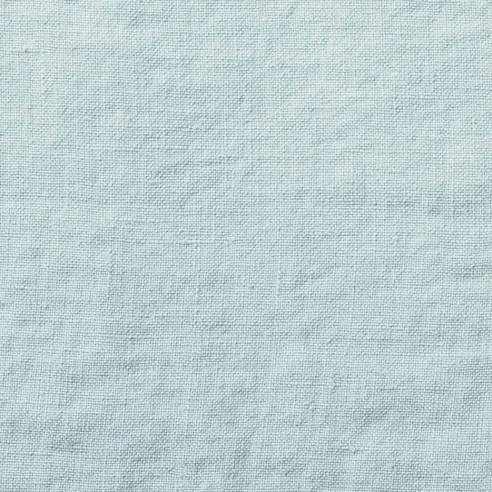 200 LINTEX Serviette de table en lin lavé - Bleu Antiparos