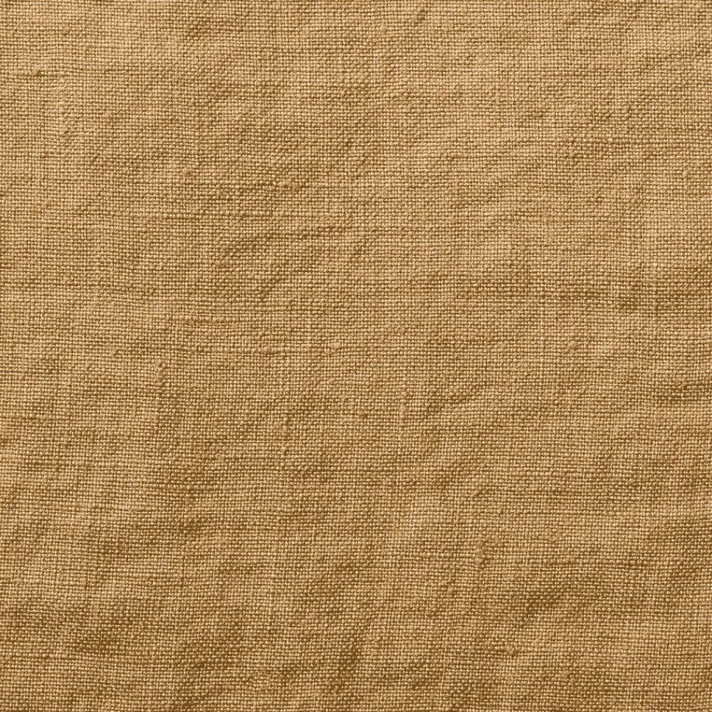 200 LINTEX Serviette de table en lin lavé - Jaune Asahi