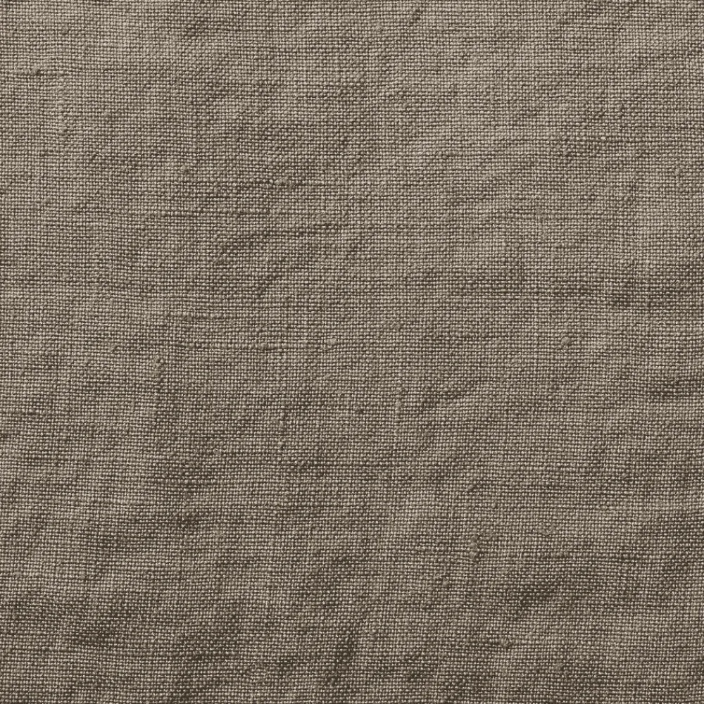 200 LINTEX Serviette de table en lin lavé - Brun Cha Iro