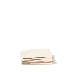 200 LINTEX Serviette de table en lin lavé - Blanc de Ceruse