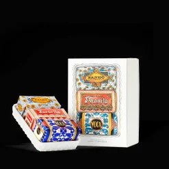 1508 CLAUS PORTO Set 3 savons et porte-savon - Claus Porto