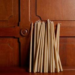 1061 CIERGERIE DES PREMONTRES Set de 25 bougies fines - Lin