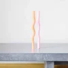 880 HEADSUP DESIGN COMPANY Set de 2 bougies Wiggle - Orange