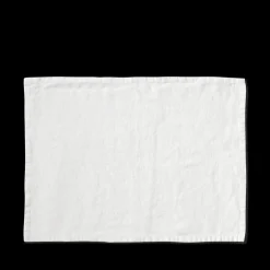 200 LINTEX Set de table en lin lavé - Blanc Optique