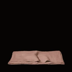 200 LINTEX Set de table en lin lavé - Rose Argile