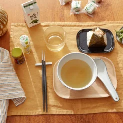200 LINTEX Set de table en lin lavé - Jaune Asahi