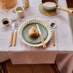 200 LINTEX Set de table en lin lavé - Parme Fuji Iro