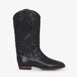 Women SHILOH - Bottes en cuir - Noir