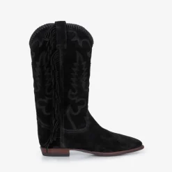 Women SHILOH - Bottes Midnight Franges - Noir