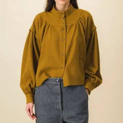 Women SIX SŒURS SIXSOEURS - Blouse Arlette - Marron