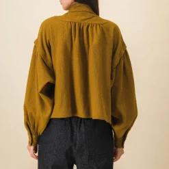Women SIX SŒURS SIXSOEURS - Blouse Arlette - Marron