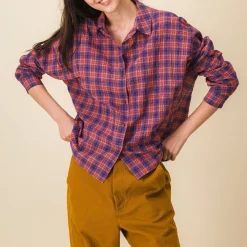 Women SIX SŒURS SIXSOEURS - Chemise Jamie - Violet