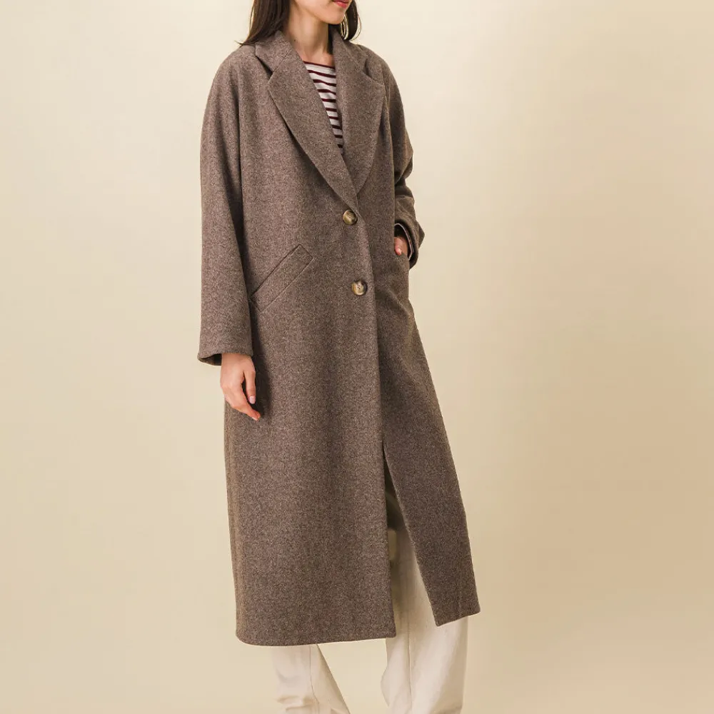 Women SIX SŒURS SIXSOEURS - Manteau Alexandra - Beige