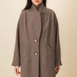 Women SIX SŒURS SIXSOEURS - Manteau Alexandra - Beige