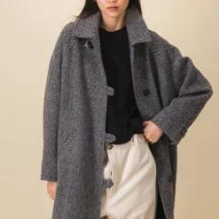 Women SIX SŒURS SIXSOEURS - Manteau Odile - Gris