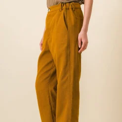 Women SIX SŒURS SIXSOEURS - Pantalon Jodie - Ocre