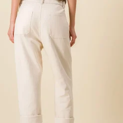 Women SIX SŒURS SIXSOEURS - Pantalon Pearl - Ecru