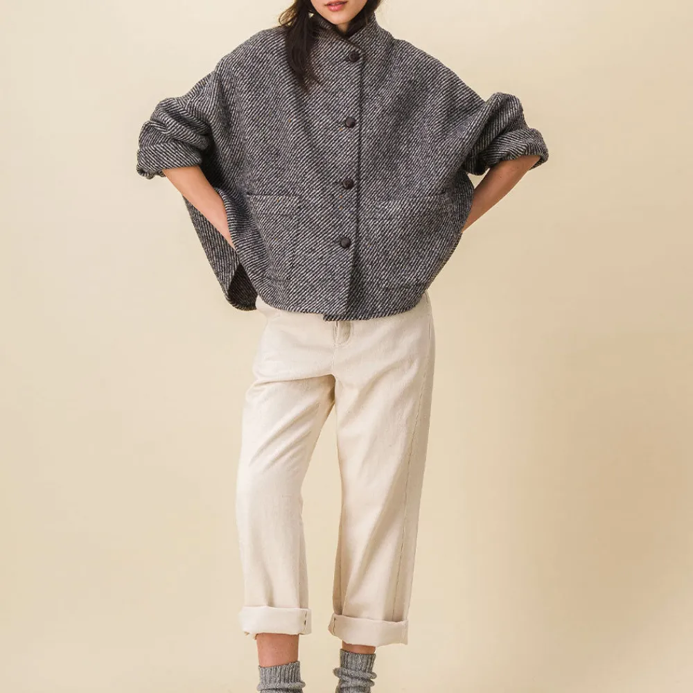 Women SIX SŒURS SIXSOEURS - Veste Andrea - Gris