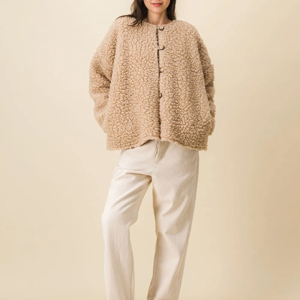 Women SIX SŒURS SIXSOEURS - Veste Willie - Beige