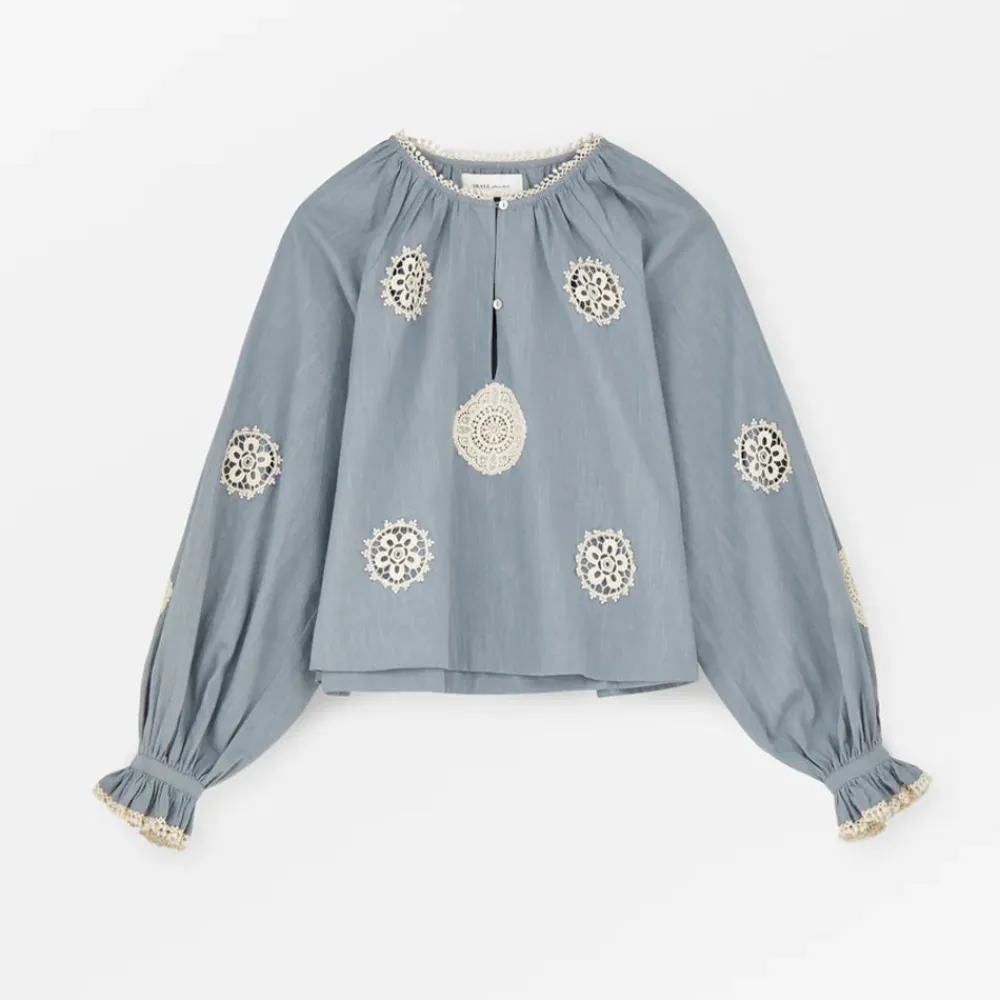 Women Skall Studio - Blouse Loretta - Bleu