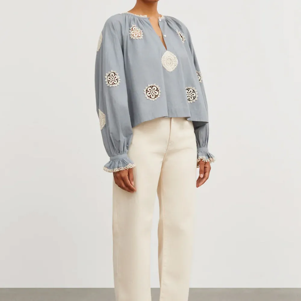 Women Skall Studio - Blouse Loretta - Bleu