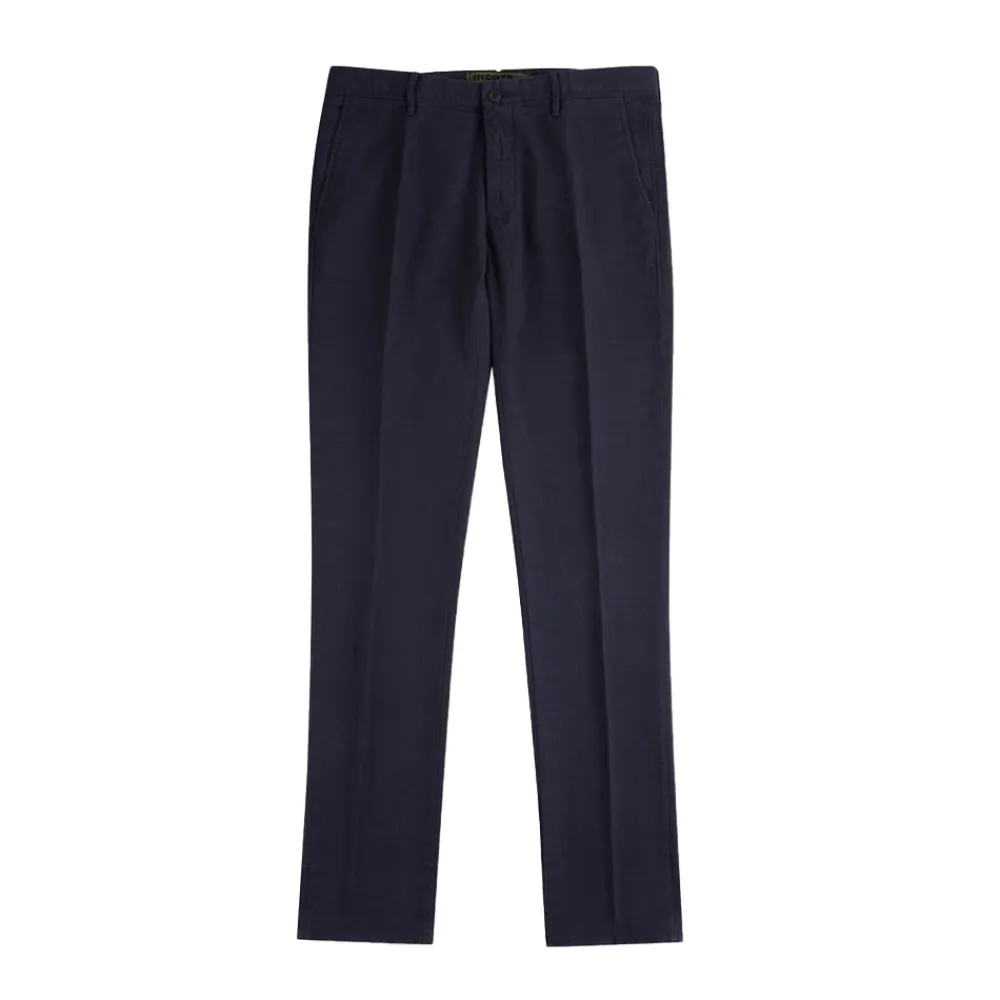 SLOWEAR - Pantalon slim fit - Bleu Marine