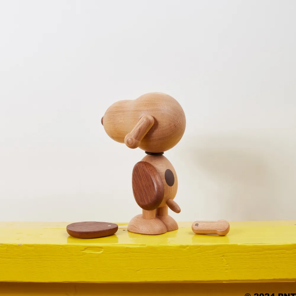 Kids 1023 VALD AGENCY Snoopy en bois de chêne
