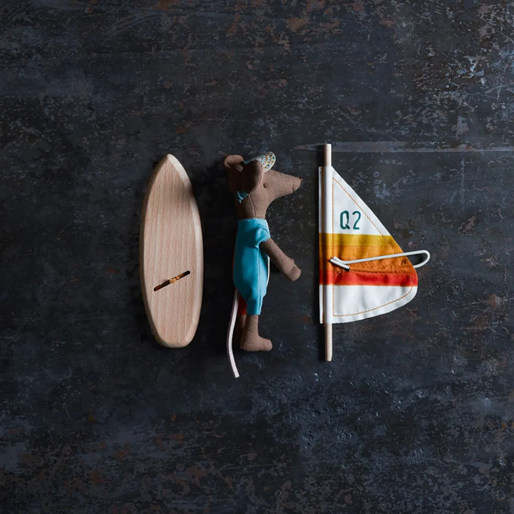 Kids 1611 MAILEG Souris Surfer Grand Frère - Maileg