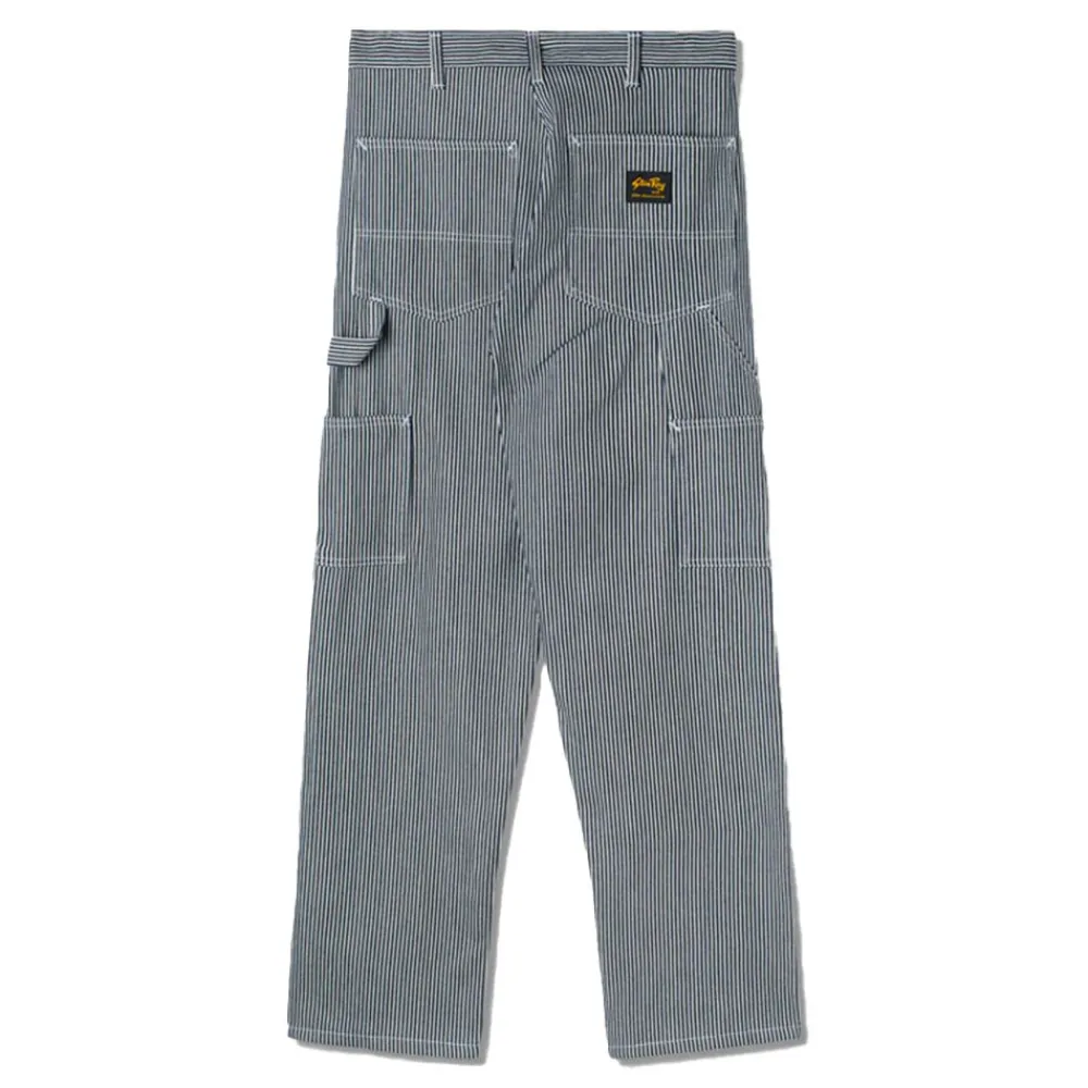 STAN RAY - Pantalon OG Painter - Marine Rayures