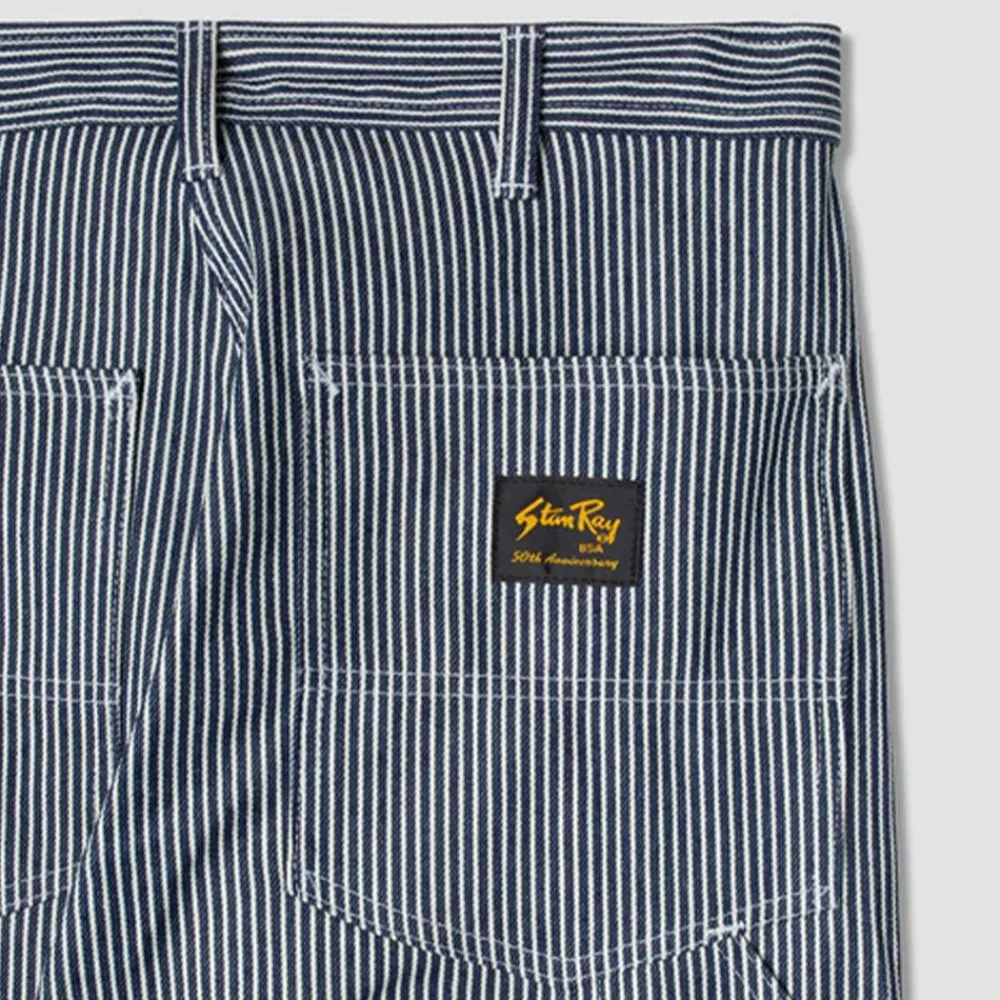 STAN RAY - Pantalon OG Painter - Marine Rayures