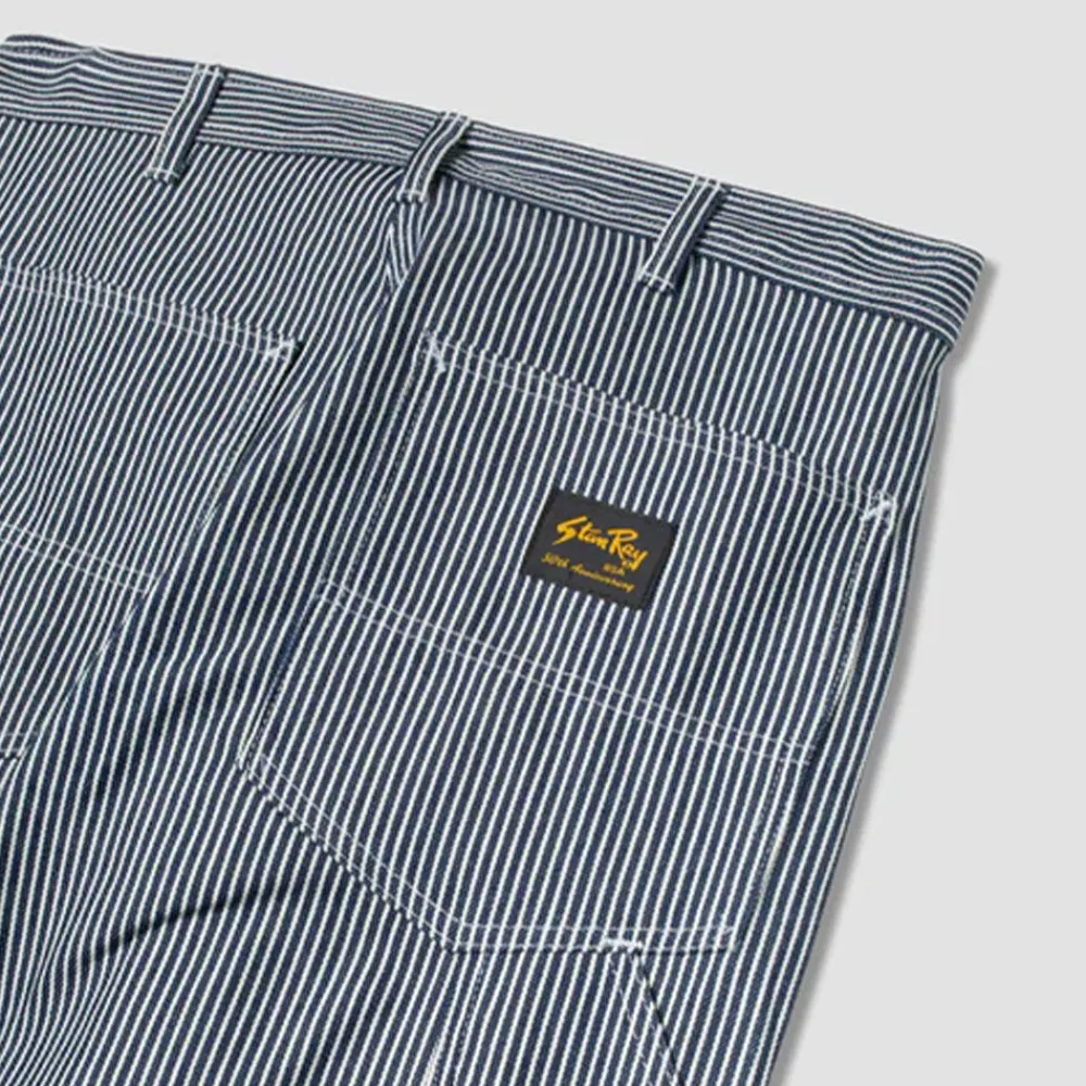 STAN RAY - Pantalon OG Painter - Marine Rayures
