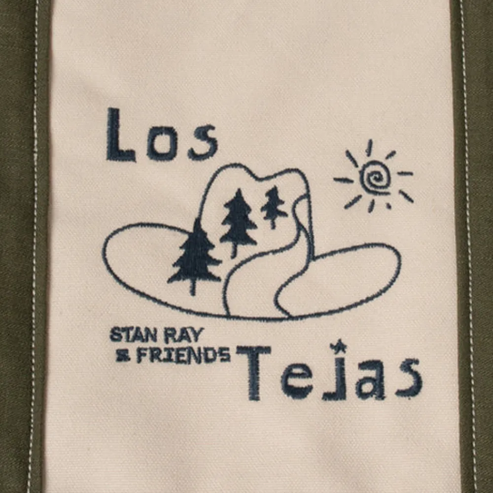 STAN RAY - Sac Boat Tote - Beige / Vert
