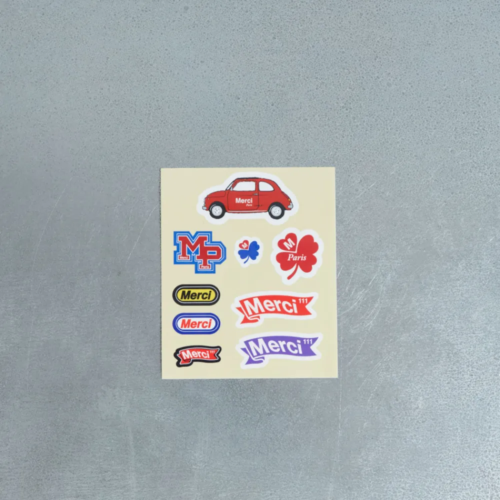 1533 ATELIER FCKRS Stickers Merci Fanion - Merci