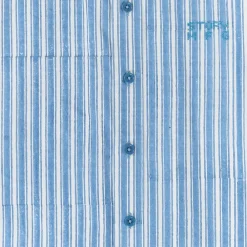 STORY MFG - Chemise à rayures - Bleu