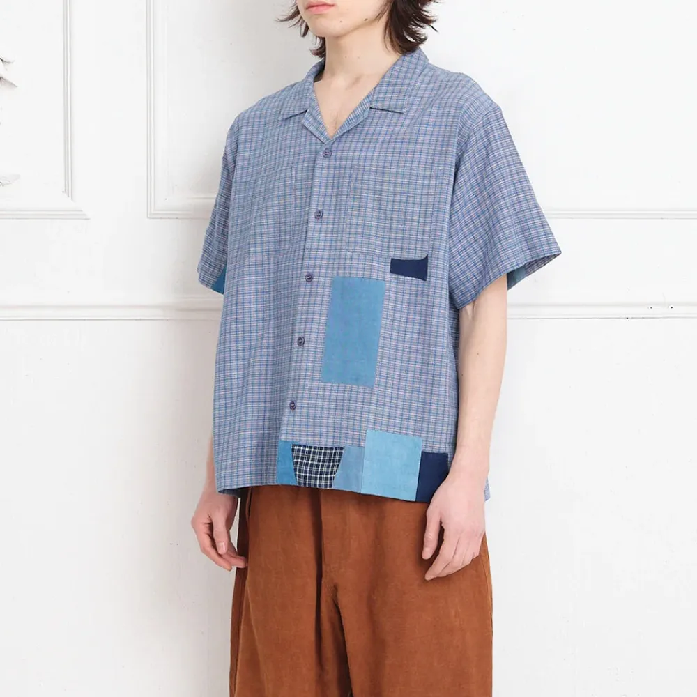 STORY MFG - Chemise PA - Vichy Blue