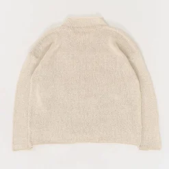 Story MFG - Maille Twinsun Rollneck - Ecru
