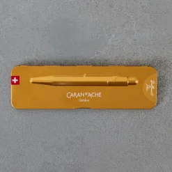 252 CARAN D ACHE Stylo bille 849 COLORMAT-X - Gold - Caran d'Ache