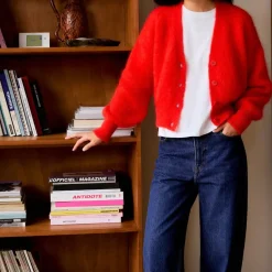 Women Surprise - Cardigan Monica - Rouge/Orange