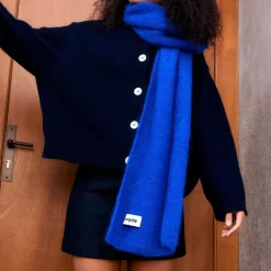 Women Surprise - Écharpe Mohair Donna - Bleu
