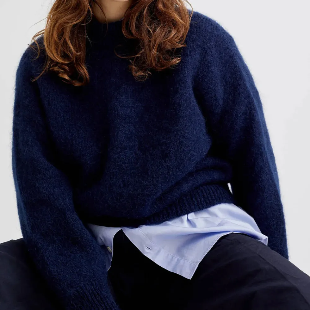Women Surprise - Pull Mohair Jane - Marine
