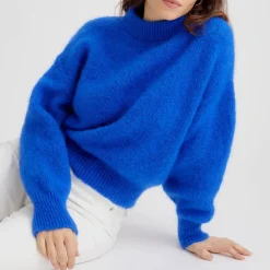 Women Surprise - Pull Mohair Jane - Bleu
