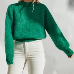 Women Surprise - Pull Mohair Jane - Vert