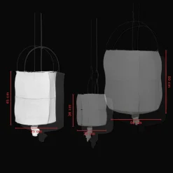 542 MAISON DE VACANCES Suspension Koushi - Blanc