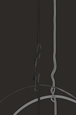 542 MAISON DE VACANCES Suspension Koushi - Noir