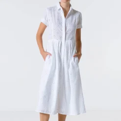 Women Suzie Winkle -Robe Jody Coco - Blanc